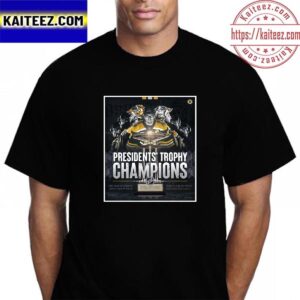 2023 Presidents Trophy Champions Are Boston Bruins Vintage Tshirt