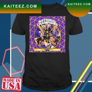 2023 Womens National Champions Lsu Tigers T-Shirt