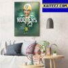 Aaron Rodgers Is Officially A Member Of The New York Jets Art Decor Poster Canvas