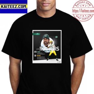 Aaron Rodgers Is Officially A Member Of The New York Jets Vintage T-Shirt