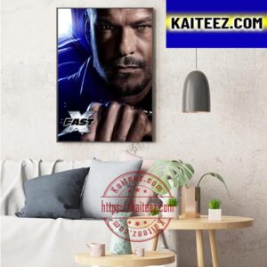 Alan Ritchson As Agent Aimes In Fast X 2023 Art Decor Poster Canvas
