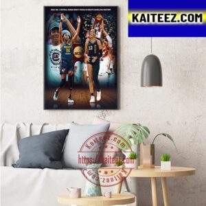 Aliyah Boston And Aja Wilson No 1 Picks In South Carolina Womens Basketball History Art Decor Poster Canvas