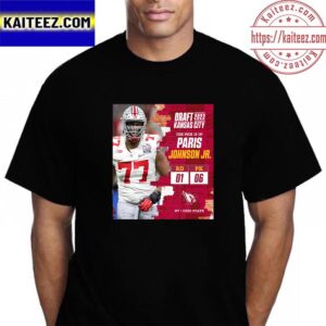 Arizona Cardinals Select Ohio State OT Paris Johnson Jr In The 2023 NFL Draft Vintage T-Shirt
