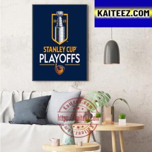 Atlanta Thrashers 2023 Stanley Cup Playoffs Art Decor Poster Canvas