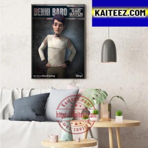 Benni Baro In Star Wars The Bad Batch Art Decor Poster Canvas