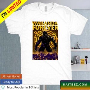 Black Panther Wakanda forever T-shirt