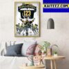 Boston Bruins 123 Points Is Most Points In Franchise History Art Decor Poster Canvas