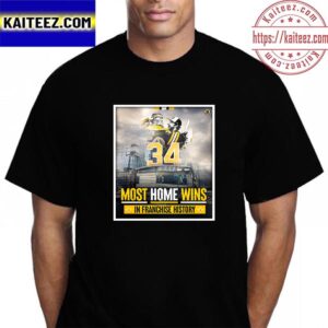 Boston Bruins Most Home Wins With 34 Vintage T-Shirt