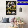 Boston Bruins Have Set An NHL Record With Their 63rd Win Of The Season Art Decor Poster Canvas