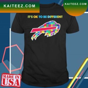 Buffalo Bill Autism it’s ok to be different 2023 T-shirt