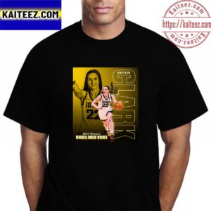 Caitlin Clark Is 2023 Womens Wooden Award Winner The National Player Of The Year Vintage T-Shirt