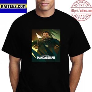 Captain Bombardier In The Mandalorian Star Wars Vintage T-Shirt