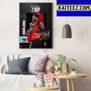 Carlik Jones Is The 2022 2023 KIA NBA G League MVP With The Windy City Bulls Art Decor Poster Canvas