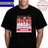 Carolina Hurricanes Back-To-Back-To-Back Division Champions Vintage T-Shirt