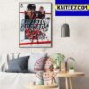 Carolina Hurricanes Back-To-Back-To-Back Division Champions Art Decor Poster Canvas