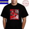 Carolina Hurricanes Back-To-Back-To-Back Division Champions Vintage T-Shirt