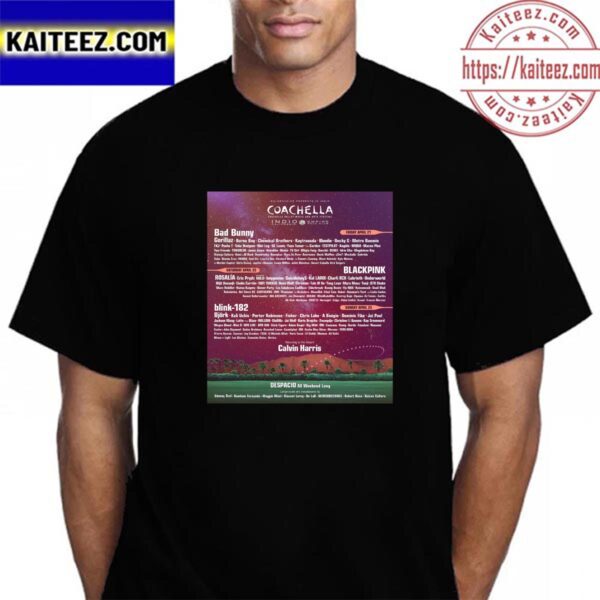 Coachella Valley Music And Arts Festival Vintage T-Shirt