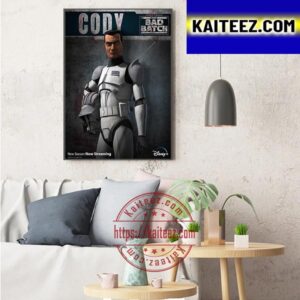 Cody In Star Wars The Bad Batch Art Decor Poster Canvas