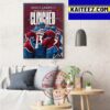 Colorado Avalanche Clinched 2023 Stanley Cup Playoffs Berth Art Decor Poster Canvas