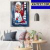 Colorado Avalanche Mikko Rantanen Hat Trick NHL Art Decor Poster Canvas