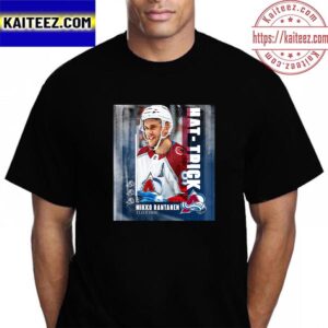 Colorado Avalanche Mikko Rantanen Hat Trick NHL Vintage T-Shirt
