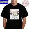 Congratulations to Quinnipiac Mens Ice Hockey National Champions 2023 NCAA Mens Frozen Four Vintage T-Shirt
