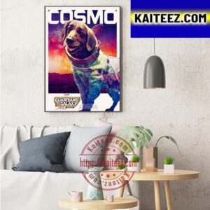 Cosmo In Guardians Of The Galaxy Vol 3 Marvel Studios Art Decor Poster Canvas