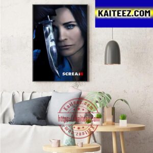 Courteney Cox As Gale Weathers In The Scream VI Movie Art Decor Poster Canvas