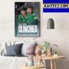 Dallas Stars Clinched Stanley Cup Playoffs 2023 Art Decor Poster Canvas