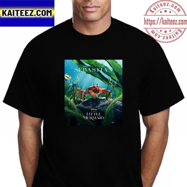 Daveed Diggs As Sebastian In The Little Mermaid 2023 Of Disney Vintage T-Shirt