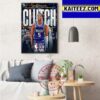 De’Aaron Fox Is The 2022-23 NBA Clutch Player Of The Year Art Decor Poster Canvas