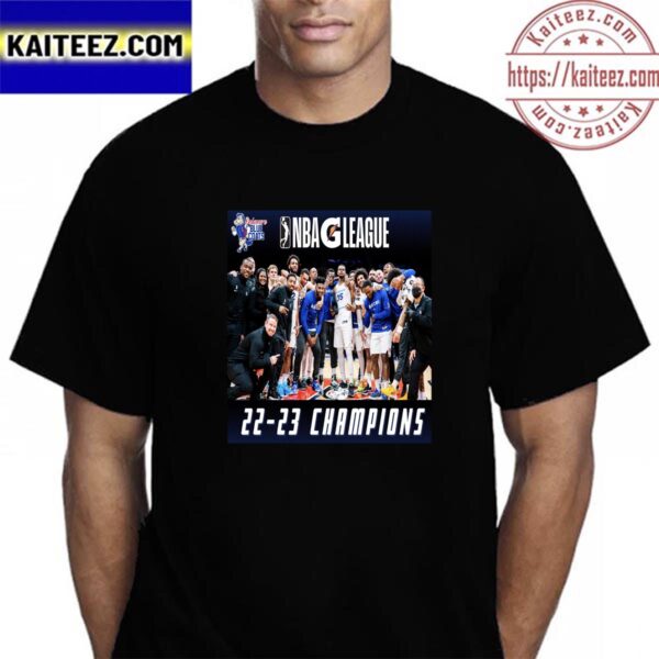 Delaware Blue Coats 2022 2023 NBA G League Champions Vintage T-Shirt