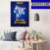 Delaware Blue Coats 2022 2023 NBA G League Champions Art Decor Poster Canvas