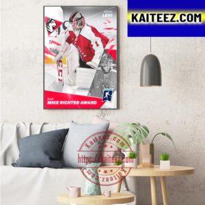 Devon Levi Is The 2023 Mike Richter Award Winner Art Decor Poster Canvas