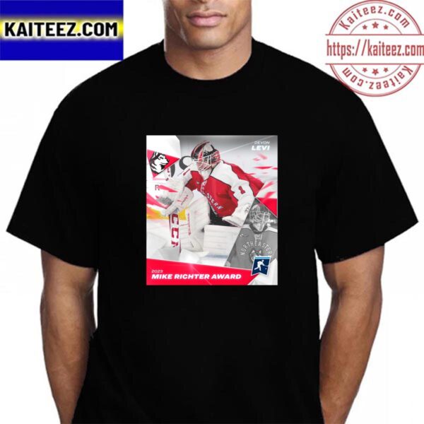 Devon Levi Is The 2023 Mike Richter Award Winner Vintage T-Shirt