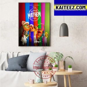 Dr Teeth And The Electric Mayhem In The Muppets Mayhem Art Decor Poster Canvas