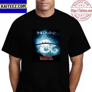 Dungeons And Dragons Honor Among Thieves Dolby Cinema Official Poster Vintage T-Shirt