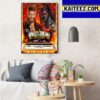 Edge Is The Winner Hell In A Cell At WWE WrestleMania Goes Hollywood Art Decor Poster Canvas