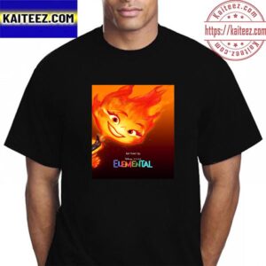 Ember Voiced By Leah Lewis In Elemental 2023 Vintage T-Shirt