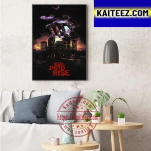 Evil Dead Rise Fan Art Poster Art Decor Poster Canvas