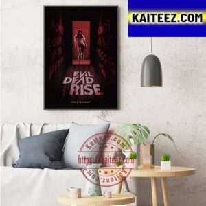 Evil Dead Rise Official Poster Art Decor Poster Canvas