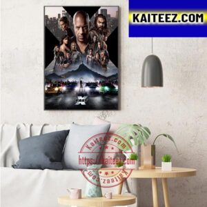 Fast X 2023 Official Poster Art Decor Poster Canvas