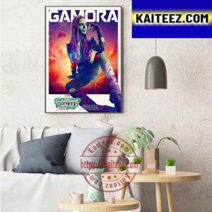 Gamora In Guardians Of The Galaxy Vol 3 Marvel Studios Art Decor Poster Canvas