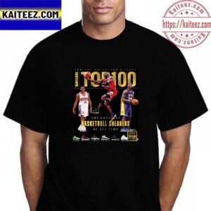 Gold Metal Top 100 Basketball Sneakers Of All Time Vintage T-Shirt