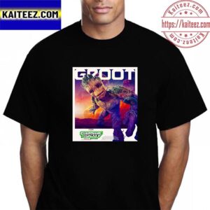 Groot In Guardians Of The Galaxy Vol 3 Marvel Studios Vintage T-Shirt
