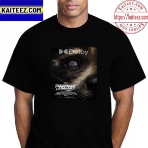 Guardians Of The Galaxy Vol 3 Dolby Cinema Official Poster Vintage Tshirt