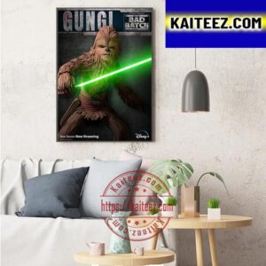Gungi In Star Wars The Bad Batch Art Decor Poster Canvas