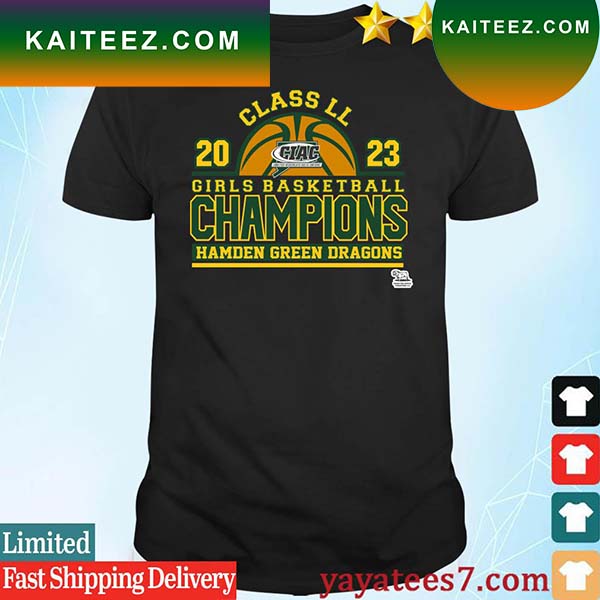 Hamden Green Dragons 2023 Girls Basketball Champions T-shirt - Kaiteez