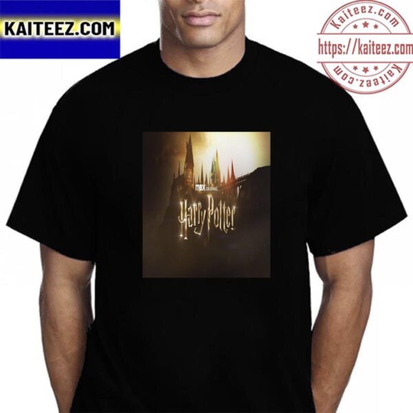 Harry Potter Series Official Logo Vintage T-Shirt