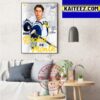 Jeremy Swayman And Linus Ullmark Are Jennings Trophy Champions Art Decor Poster Canvas
